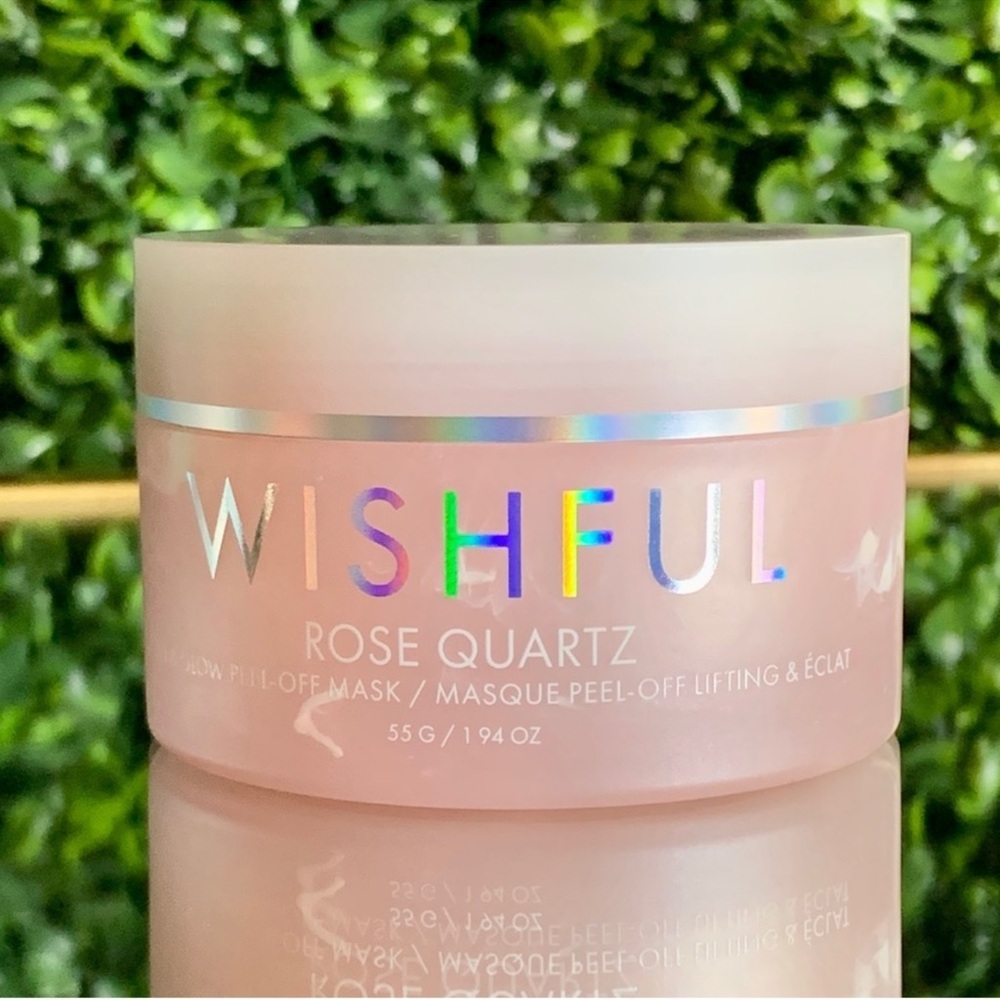 HUDA WishFul Rose Quartz Lift & Glow Peel Off Mask - NIB - Picture 3 of 5
